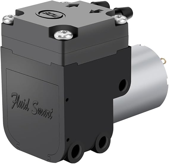 Micro air Pump Vacuum Pump 12v Laboratory Compressor Oil- Small Water Pump Sampling Medical Micro Diaphragm Pump(AD1.5DC4/5)