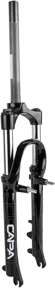 Rst Capa-T Suspension Fork - 26", 250mm-50mm, 25.4mm Steerer, Black