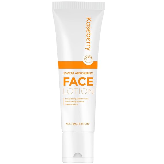 Face Antiperspirant, Anti Sweat for Face, Forehead and Scalp and Oily Face Control, Sweat Absorbing Face Lotion, Skin-friendly Formula with Aloe Barbadensis and Jojoba Esters, 2.37 Fl OZ