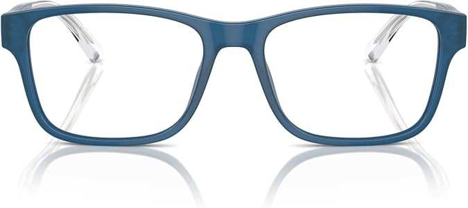 Emporio Armani mens Ea3239 Rectangular Prescription Eyewear Frames