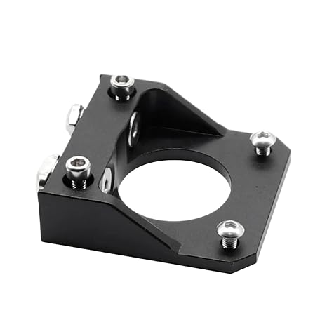NEMA 17 Stepper Motor Bracket 3D Printer 42 Motor Z Axis Upgrade Holder L Bracket Mount Fixed Support Shelf Aluminum Plate(1pcs)