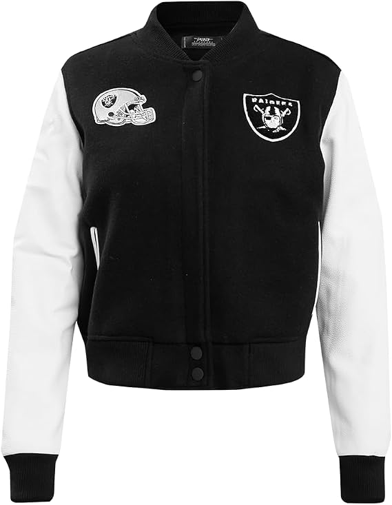 Pro Standard NFL womens Womens Nfl Classic Chenille Wool Pu Varsity Jacket