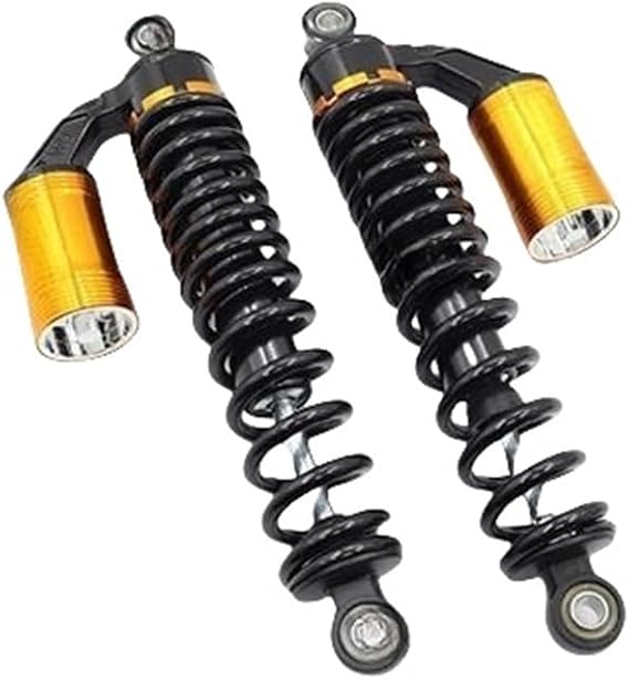 Motorcycle Shock Absorber Spring 1 Pair Spring Rear Shock Absorber 290MM with Decorative Rear Damping for Citycoco Modified Accessories Parts
