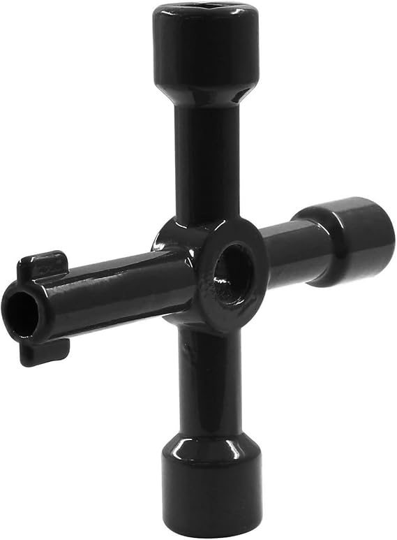 4-Way Multi-functional Utilities Key, Black