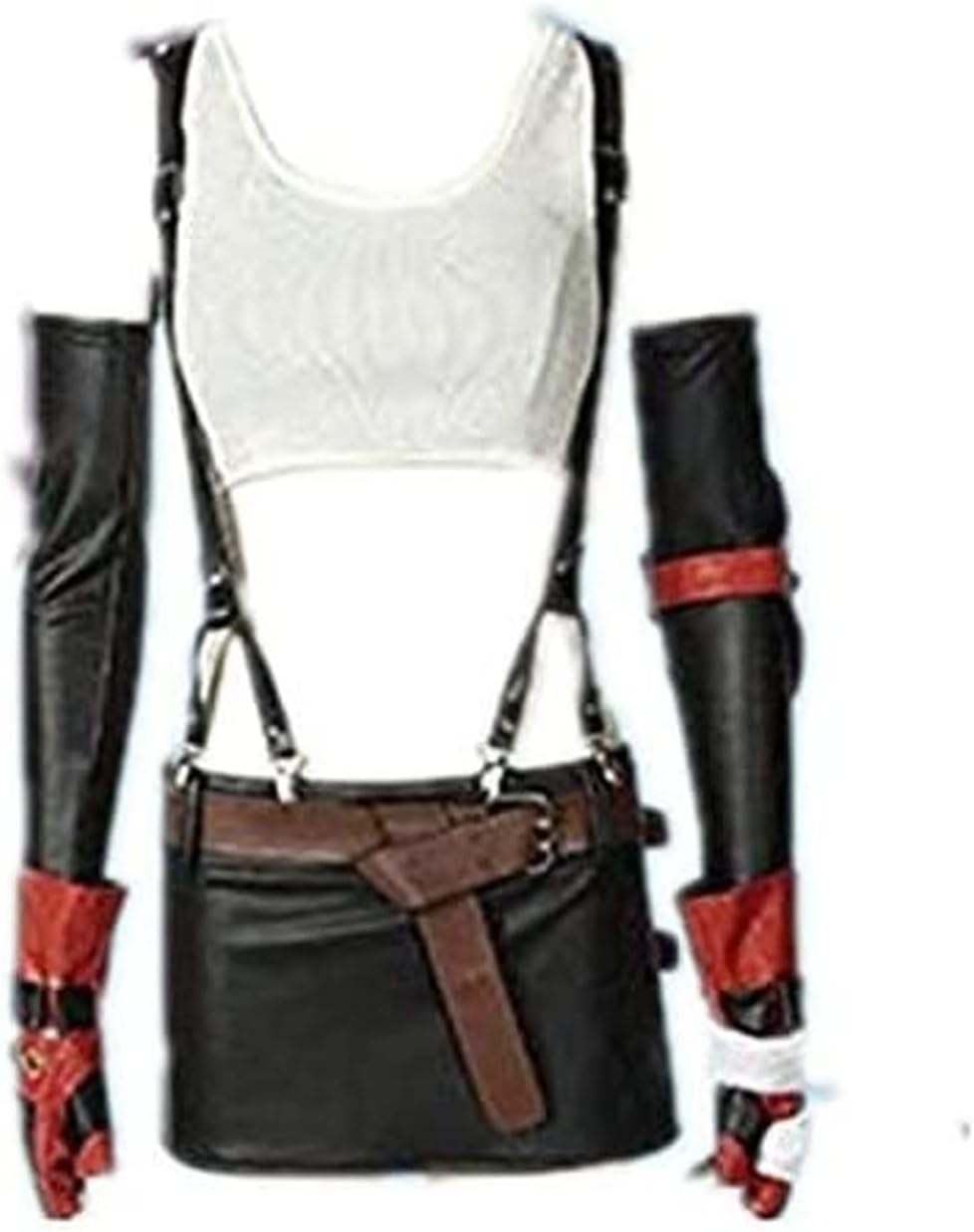 Grand Duke Cos FFVII FF7 Tifa Lockhar Cosplay Uniform Halloween Carnival Outfit Custom Made No Shoes