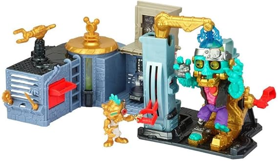 Treasure X Monster Gold Glow in The Dark Mega Monster Lab, 20 Levels of Adventure, Find  Real Gold Dipped Treasure!