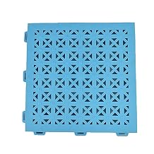Greatmats StayLock Tile Perforated .5 in. x 1x1 Ft. 26 Pack (Blue)