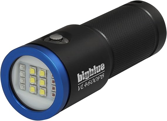 Bigblue VL 4600 Lumen Video Light w/Blue Light Mode - Black