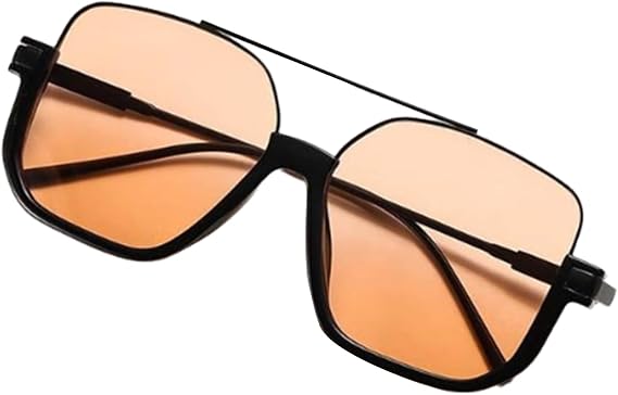 Sunglasses Womens Polarized Trendy Sunglasses for Women | UV Protection Sun Glasses Polarized Double Bridge Eye Protector for Female, Men & Outdoor
