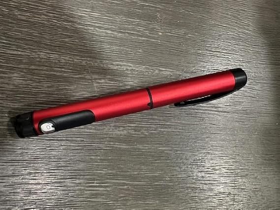 V1 Reusable Injection Pen Red with 1 Empty Cartridge