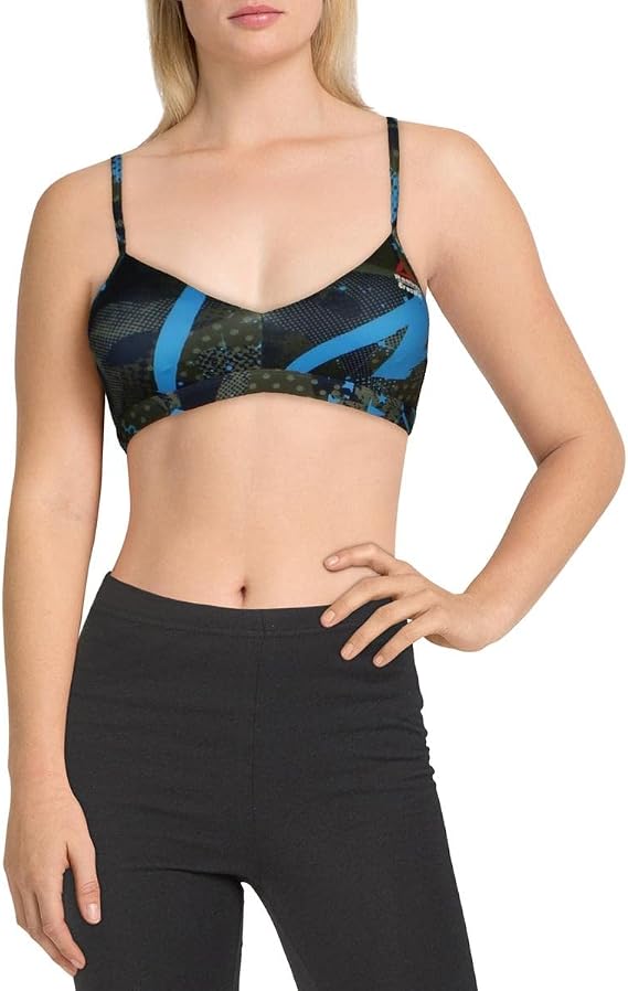 Reebok Womens Crossfit Low Impact Sports Bra