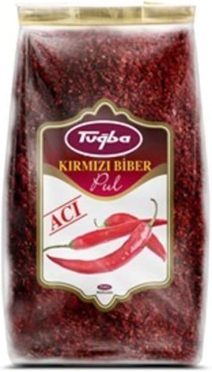 Tuğba Kuruyemiş Pul Biber 160 gr (Çok Acı)