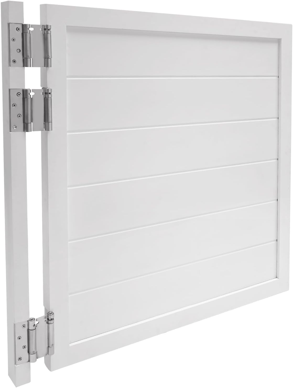 Cafe Door Swinging with Pre-Installed Hinges - 35.4x35.4 Inch Interior Swing Cafe Door for KitchenBarEntryway Partition, White 35.4x35.4