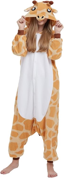 SimZoo Adult Animal Onesie Pajamas Halloween One-Piece Costumes