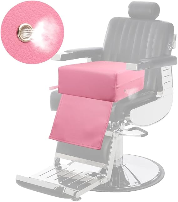 Takira Salon Barber Spa Beauty Equipment,Baby Salon Booster Cushion for Child Hair Cutting Styling Chair,Barber Shop Hair Dressing Equipment for Kids(Pink)