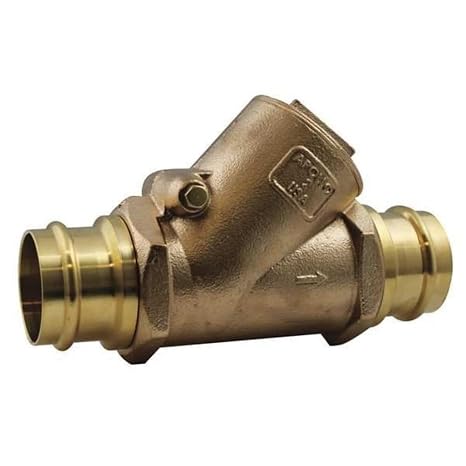 APOLLOPRESS Valves "Apollo" Press Swing Check Valve, 200 Cwp (Class 125), Lf Bronze, PTFE Seat, Y, 61YLF206T1PR