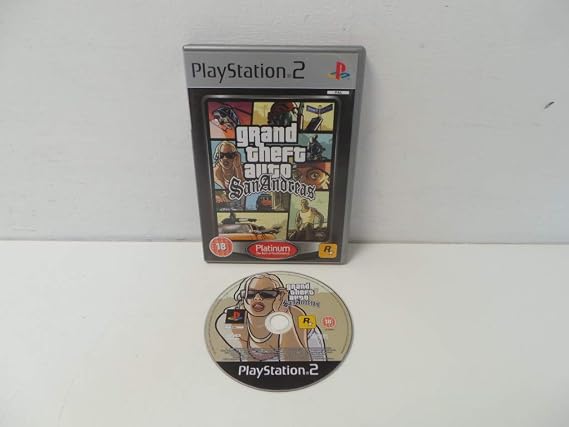 Grand Theft Auto : San Andreas Platinum (PS2)