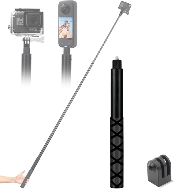120cm Invisible Selfie Stick for Insta360 X4/X5