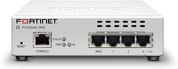 FortiGate-30G Network Security Appliance Plus 1 Year FortiGuard Unified Threat Protection (UTP) and FortiCare Premium (FG-30G-BDL-950-12)