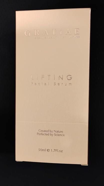 Gratiae organic lifting facial serum, Vitamin C serum, skin care, vitamin E oil, retinol, anti aging serum, face moisturizer, vitamin C serum for face, 1.7 Fl.oz