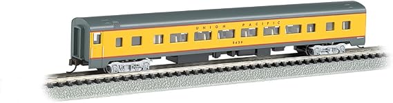 Bachmann Industries Smooth Side Coach Union Pacific N-Scale Passenger Car, 85'