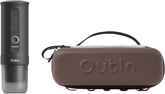 OutIn Nano Portable Electric Espresso Machine with New EVA protective case