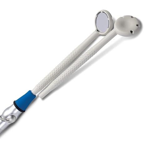 Practicon 7042632 One-Sided Mirro-Vac 2 Saliva Ejector Mirror, Pack of 50