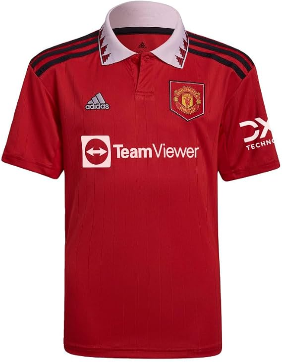 adidas Boys' Manchester United 22/23 Home Youth Jersey