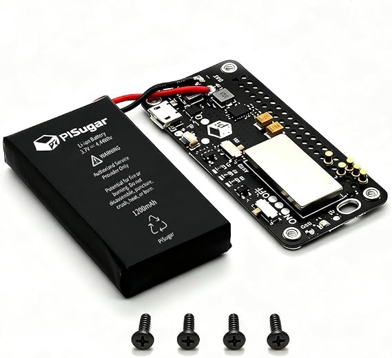 PiSugar S 1200mAh Battery Pack for Raspberry Pi Zero 2 W/WH