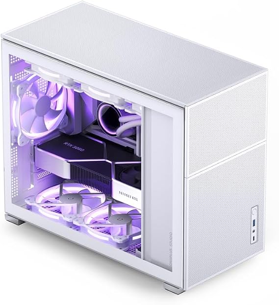 JONSBO D31 Standard Edition/MESH Edition White/Black M-ATX PC Case White MESH Version