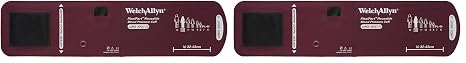 Welch Allyn REUSE-12 FlexiPort Blood Pressure Cuff, Size 12, Large Adult, Reusable Without Tubes or Connectors, Range 32-43 cm Range (Pack of 2)