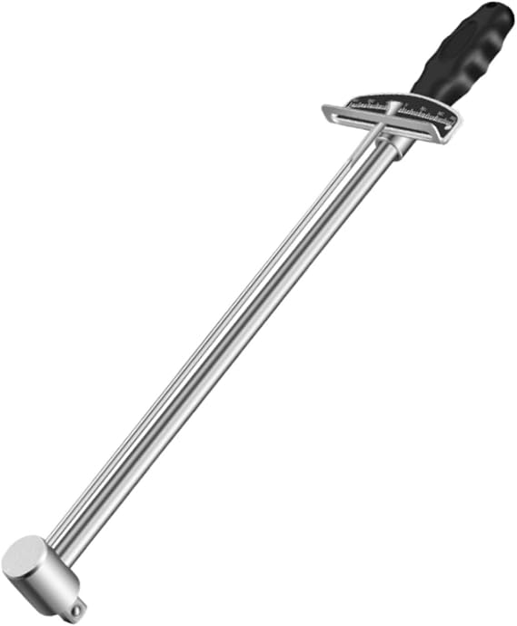 1/2 Inch Drive Beam Torque Wrench Accessories Heavy Duty Multi-function Length 48 Cm 0 to 300 Nm Repair Tool Hand Wrench