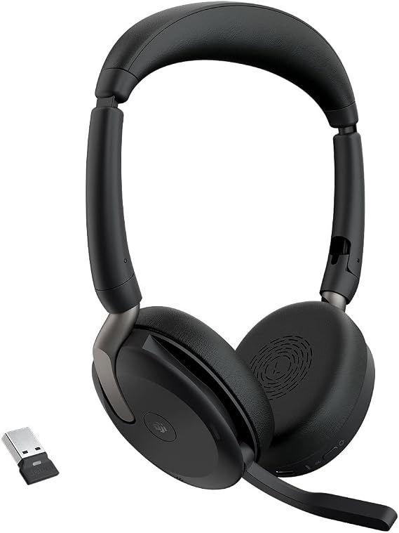 Jabra Evolve2 65 Flex Link380a MS Stereo 26699-999-999 Foldable Headset