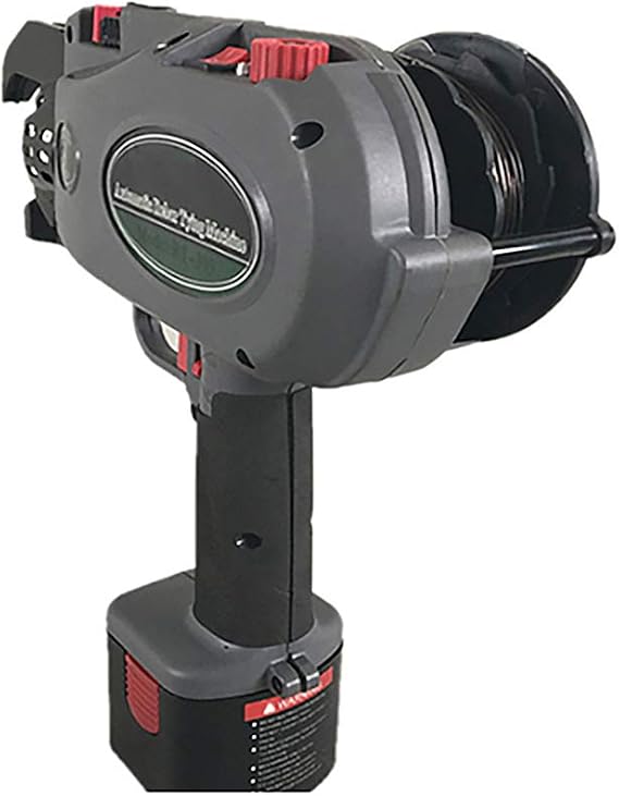 ATO Automatic steel bar tying machine, 9V Rebar Tying Machine, Handheld Electric Rechargeable Tier Tying Binding Tool for construction works