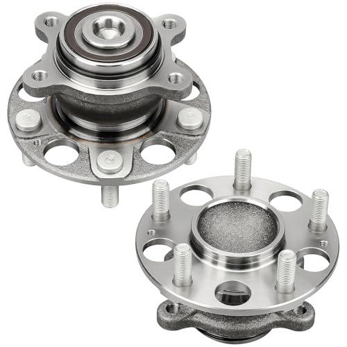 Pair DRIVESTAR 512257 Only 1.8L Rear Wheel Hub and Bearing Assembly for Honda Civic LX DX LX-S DX-G 2006 2007-2011, 5 Lugs with Encoder ABS
