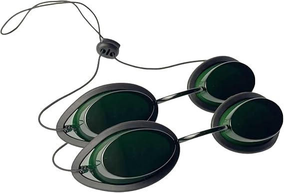 Red Light OPT/IPL LED UV Protective Glasses Laser Safety Goggles for Photon Beauty Red Light Therapy Eye Protection