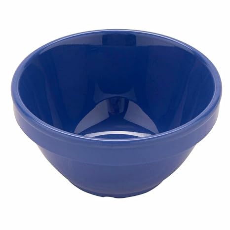 GET 8 oz Blue Melamine Bouillon Cup (Set of 12)