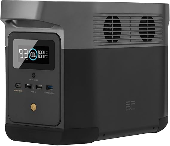 EF ECOFLOW Portable Power Station DELTA Pro Ultra with DELTA Mini, Portable Generator for Outdoor, Emergency, Home Backup, RV