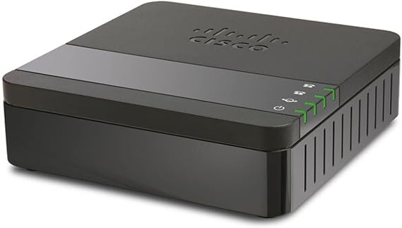 Cisco UC 2 Port Analog Telephone Adapter ATA190