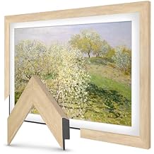 Museum Maple 65" Slim Deco TV Frame - Compatible ONLY with Samsung The Frame TV and Pro TVs (Fits 2021-2026, LS03A, LS03B,LS03C,LS03D,LS03FA,LS03FW)