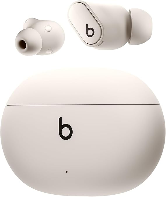 Beats Studio Buds+| True Wireless Headphones with Noise Canceling, Advanced Compatibility with Apple and Android, Built-in Microphone, Sweat-Resistant Bluetooth Headset - Transparent