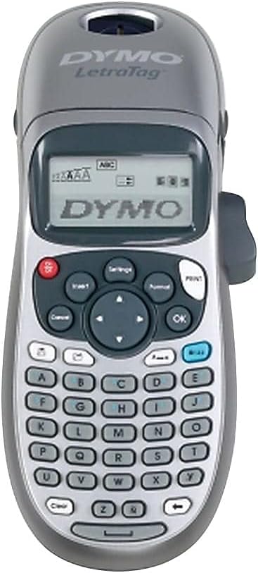 DYMO LetraTag 100H Handheld Label Maker, Thermal Printing, Easy-to-Use, 13 Character LCD Screen, Great for Home & Office Organization