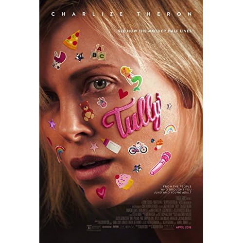 TULLY 2018 Original Authentic Movie Poster 27x40 - Double - Sided - Charlize Theron - Mackenzie Davis - Mark Duplass - Ron Livingston