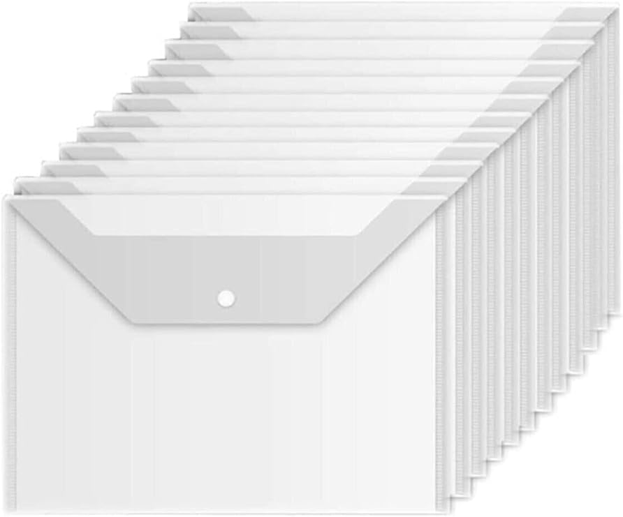 Umix Transparent A4 Snap File 12 Li