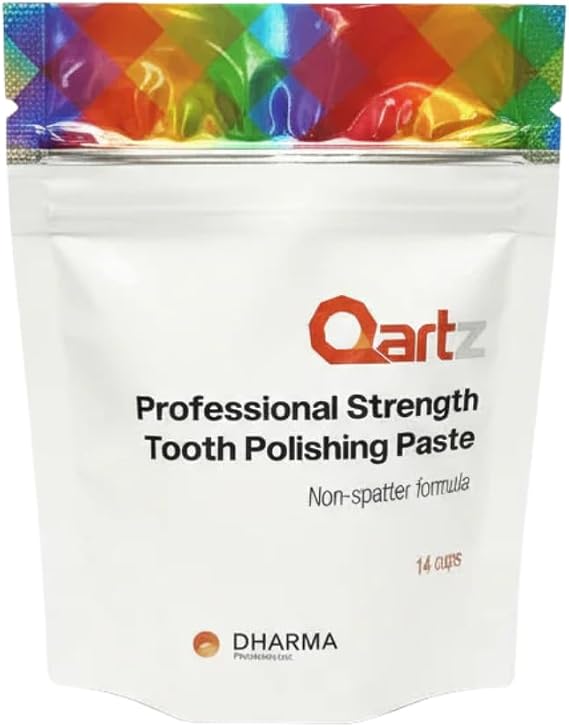 Tooth Polish with Xylitol - 14 Mint-Flavor Prophy Cups, Single-Use Portions (Coarse)
