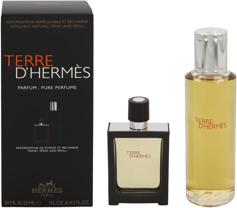 Hermes Terre DHermes Pure Parfum Edp 30 Ml  125 Ml Refill Perfume
