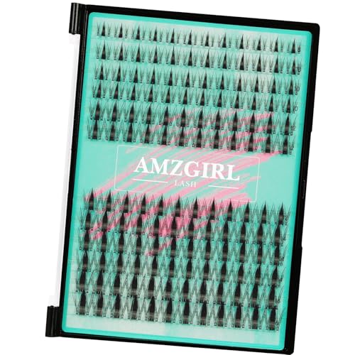 Manga Style Fairy Lash Clusters 144pcs DIY Individual Lash Clusters Natural for Eyelash Extensions Manga Lashes Wispy with Invisible Band8-16mm-Mixed