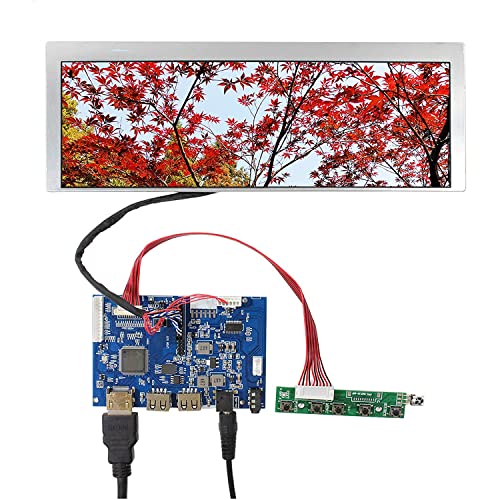 VSDISPLAY 9.1 9.1 Inch 822X260 LCD Screen LQ091B1LW01 with USB LCD Controller Board VS-TY2660H-V818