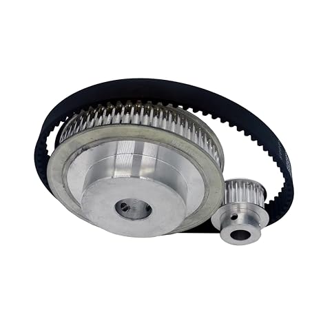HTD 5M Timing Belt Pulley 15mm Width 405mm Belt 60 Teeth 20Teeth 3:1 Ratio Synachronous Pulley 5mm 6mm 8mm 10mm 12mm 14mm 15mm 16mm 19mm 20mm 22mm 24mm 25mm Transmission Pulley (60T-15mm, 20T-5mm)