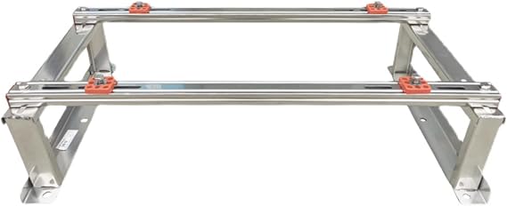 Mini Split Air Conditioner Support Bracket, Stainless Steel Condenser Bracket, Heavy Duty Ground Stand Bracket for Mini Split Air Conditioner, Air Handler Stand Heat Pump Base Stand Shelf